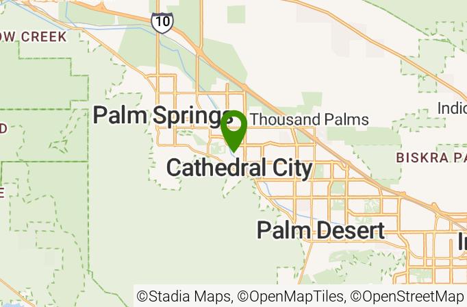 Cathedral Canyon Golf Club Map