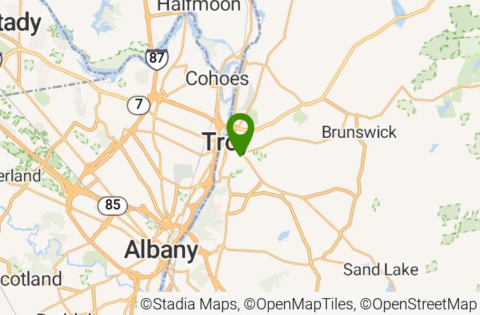 Frear Park Municipal Golf Course Map