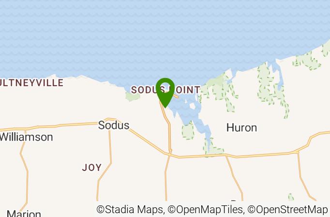 Sodus Bay Heights Golf Club Map