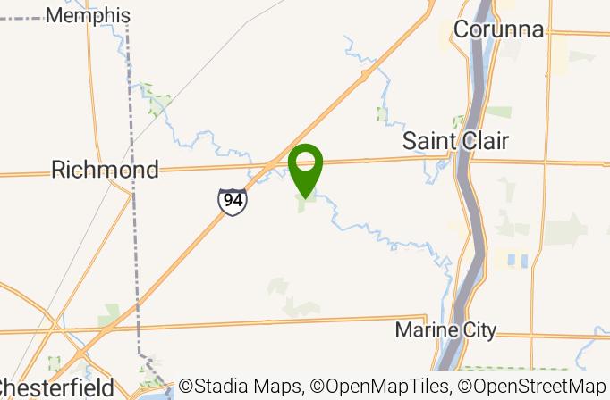 Rattle Run Golf Course Map