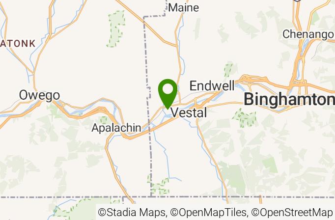 En-Joie Golf Course Map