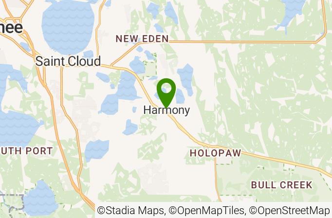 Harmony Golf Preserve Map