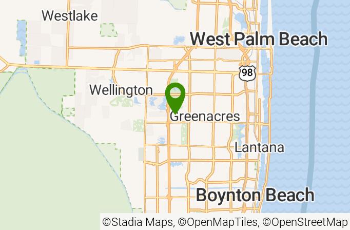 Palm Beach National Golf and Country Club Map