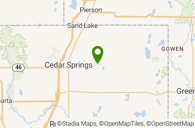 Cedar Chase Golf Club Map