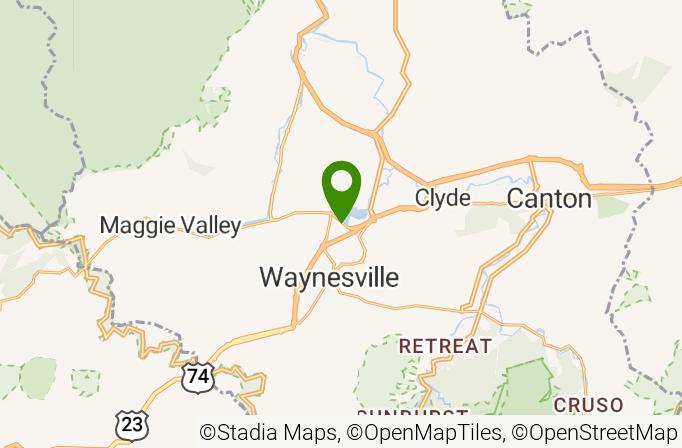 Lake Junaluska Golf Course Map