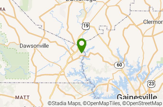Chestatee Golf Club Map