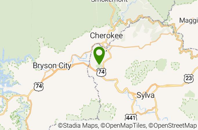 Sequoyah National Golf Club Map