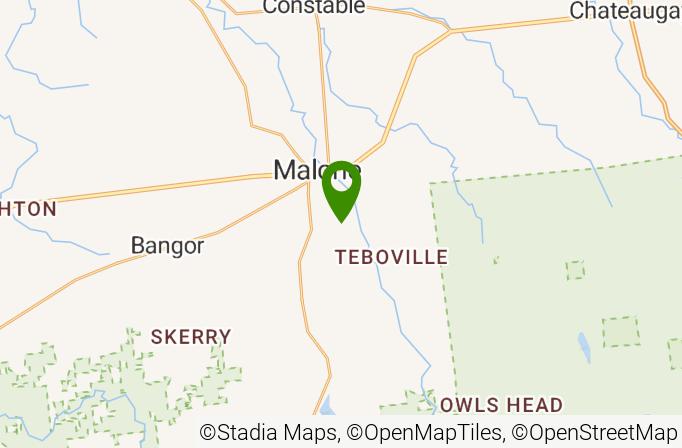 Malone Golf Club Map