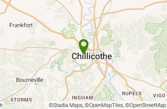 Chillicothe Country Club Map