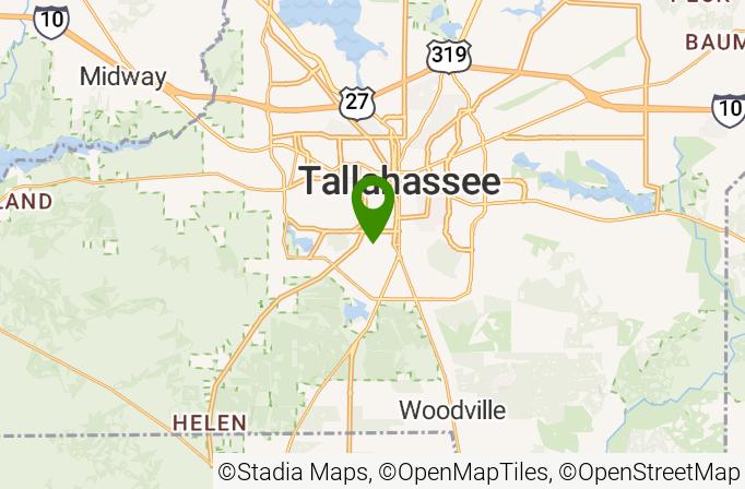 Jake Gaither Golf Course Map