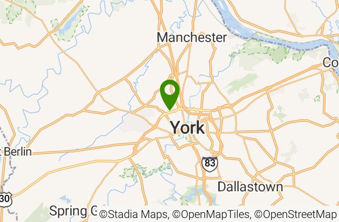 White Rose Golf & Training Center York Map