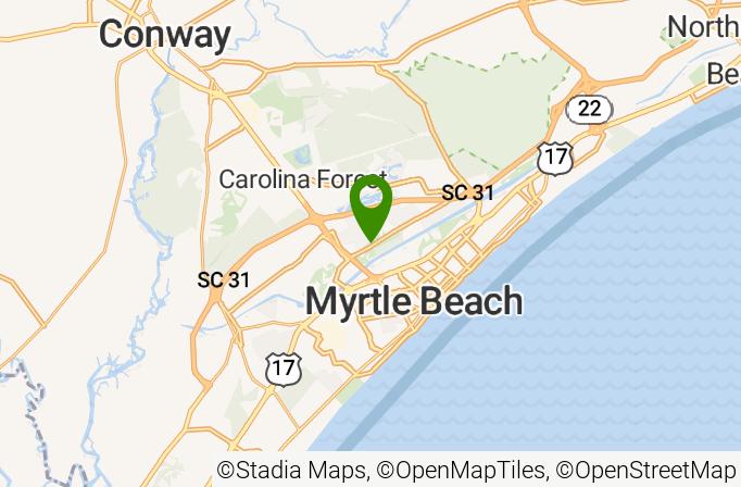 River Oaks Golf Plantation Map