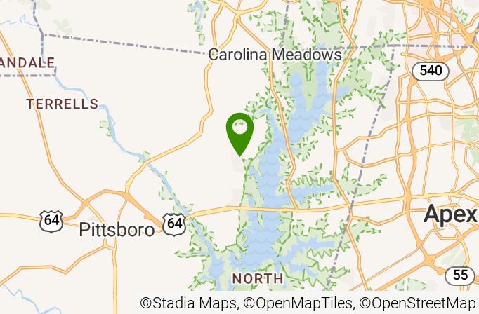 The Preserve at Jordan Lake Map