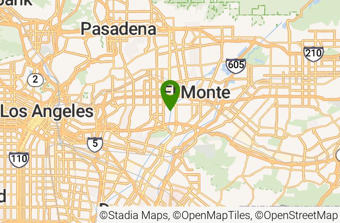 Whittier Narrows Golf Course Map