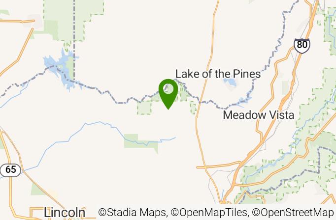 Auburn Valley Golf Club Map