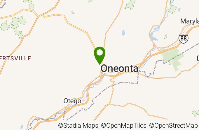 Oneonta Country Club Map