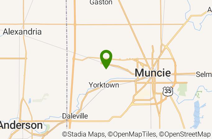 Muncie Elks Country Club Map