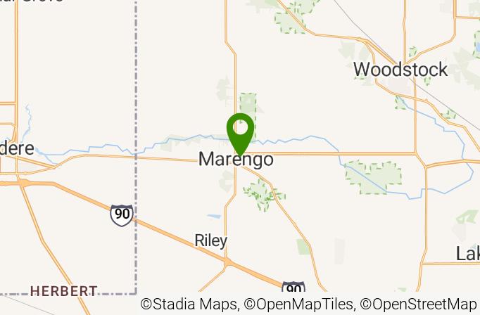 Marengo Ridge Golf Club Map