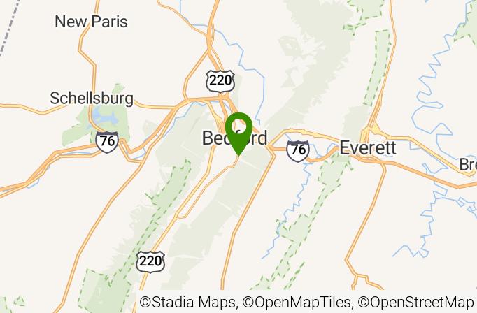 Bedford Elks Country Club Map