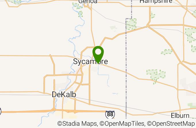 Sycamore Golf Club Map