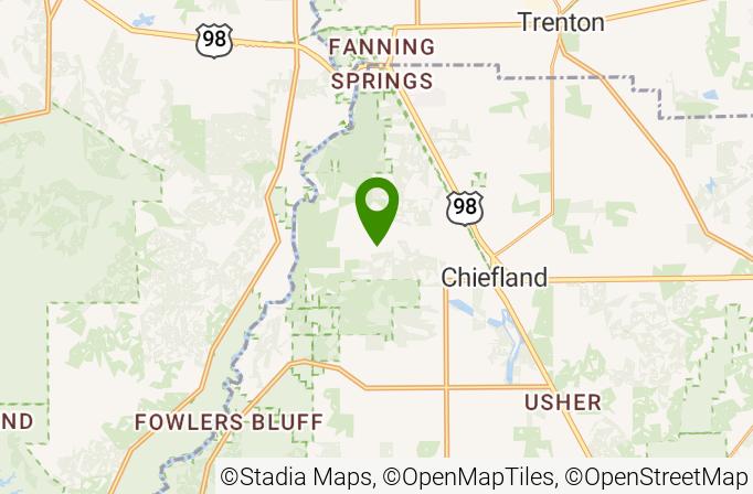 Chiefland Golf and Country Club Map