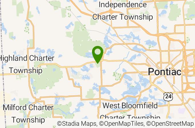 Oakland County Parks: White Lake Oaks Map