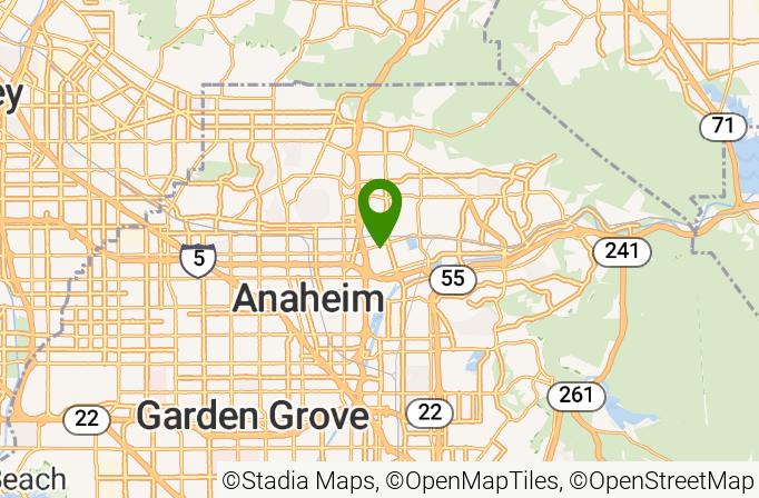 The Los Angeles and Bay Area Golf Shows Map