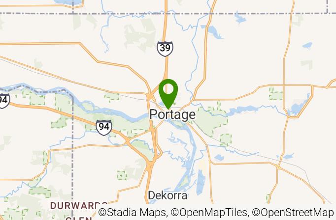 Portage Country Club Map