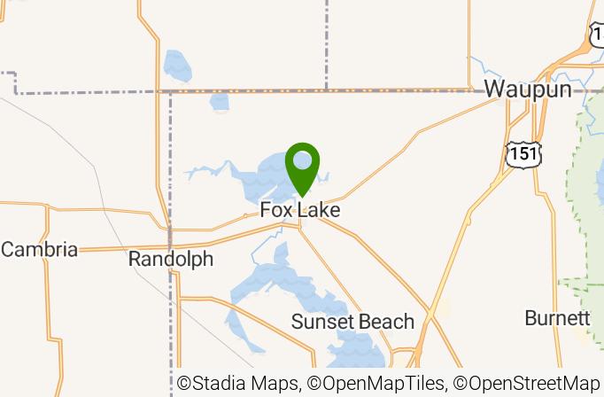 Fox Lake Golf Club Map