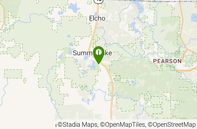 Bass Lake Golf Course Map