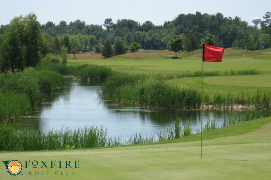 Foxfire Golf Club, waupaca, Wisconsin Golf course information and