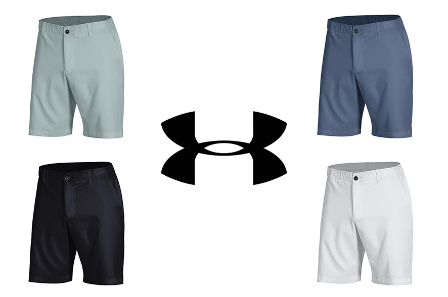 under armour showdown tapered shorts