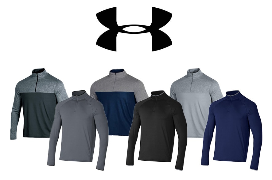 Under Armour Quarter Zip Pullovers GroupGolfer Featured Image