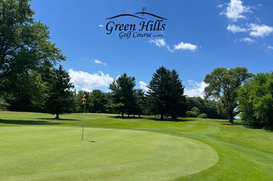 9 Holes with Cart on the Executive West Par 3 Course, and a World Famous Big Dog & Large Fountain Drink