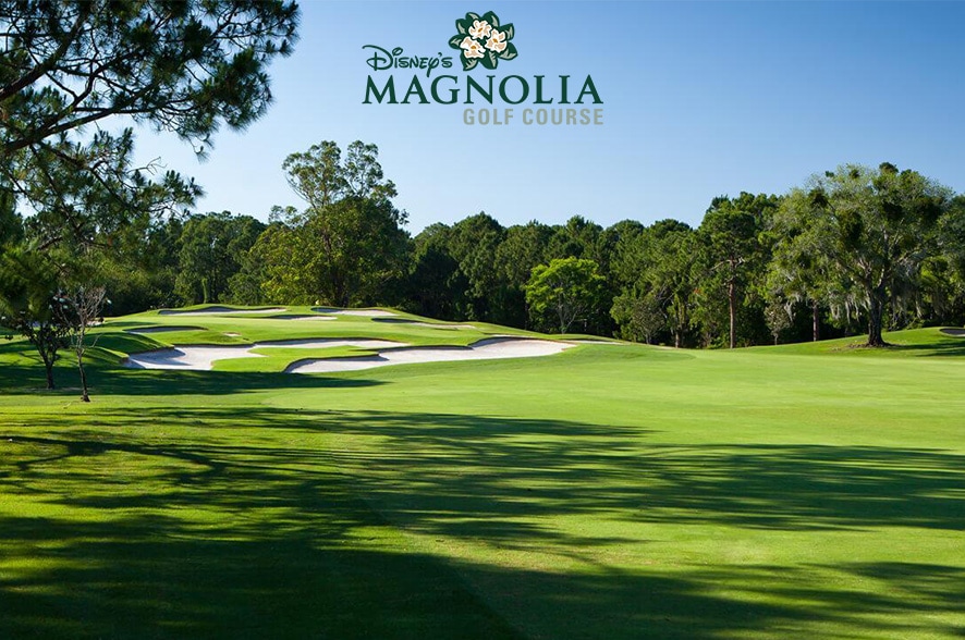 18 Holes with GPS Cart, Range Balls, 2-for-1 Beverage Voucher and a Bounce-Back Coupon at <i>Disney's Magnolia</i> Golf Course