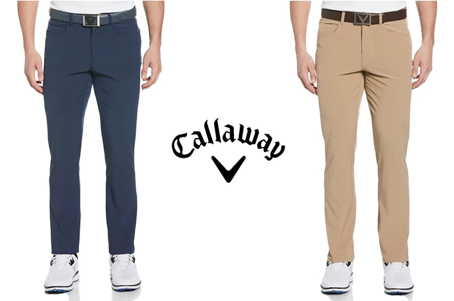 One Pair of Callaway Horizontal Texture 5 Pocket Pants