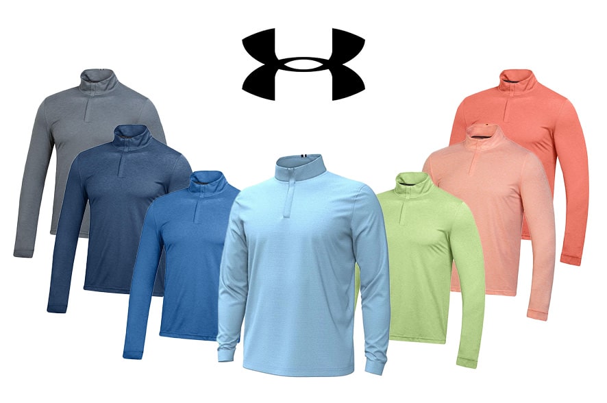 One Under Armour Playoff 3.0 Heather Quarter Zip Pullover