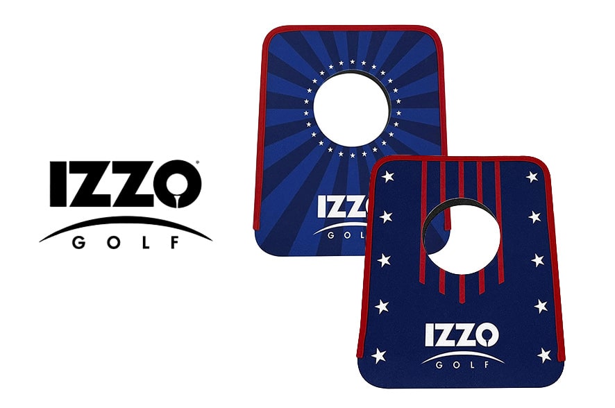 One Set of Izzo Mini Putting Cup Square Mats