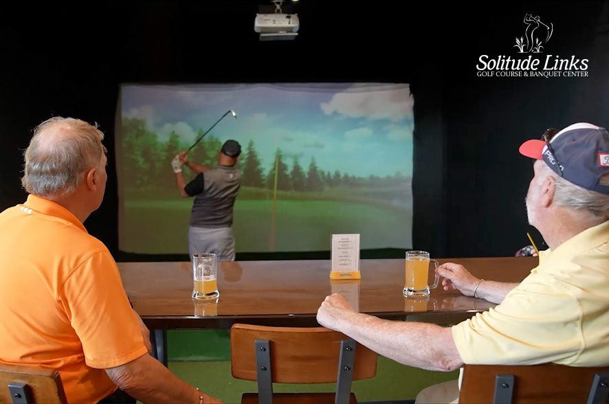 One Hour of Simulator Golf