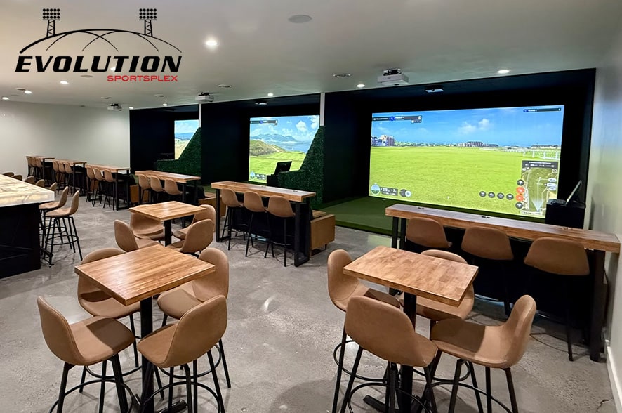 One Hour of Simulator Golf