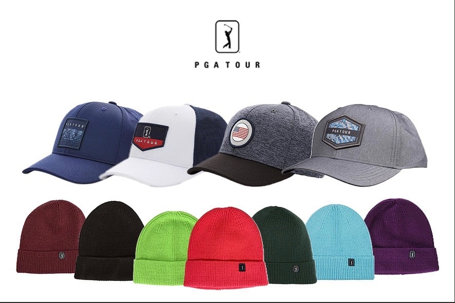 2-Pack of PGA Tour Hats and Beanies