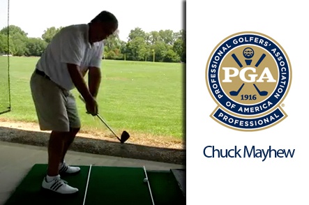 45-Minute Private Lesson with PGA-Certified Teaching Professional Chuck Mayhew 