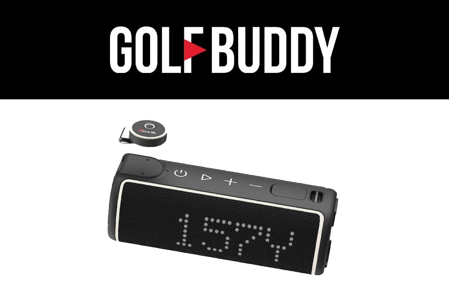 One GolfBuddy Voice XL GPS + Bluetooth Speaker
