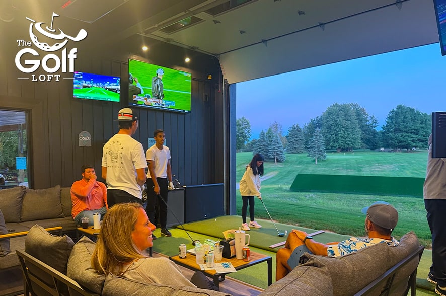 One Hour of Interactive Range Golf